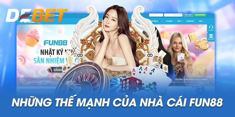 Ưu điểm tạo nên sức hút mạnh mẽ của FUN88